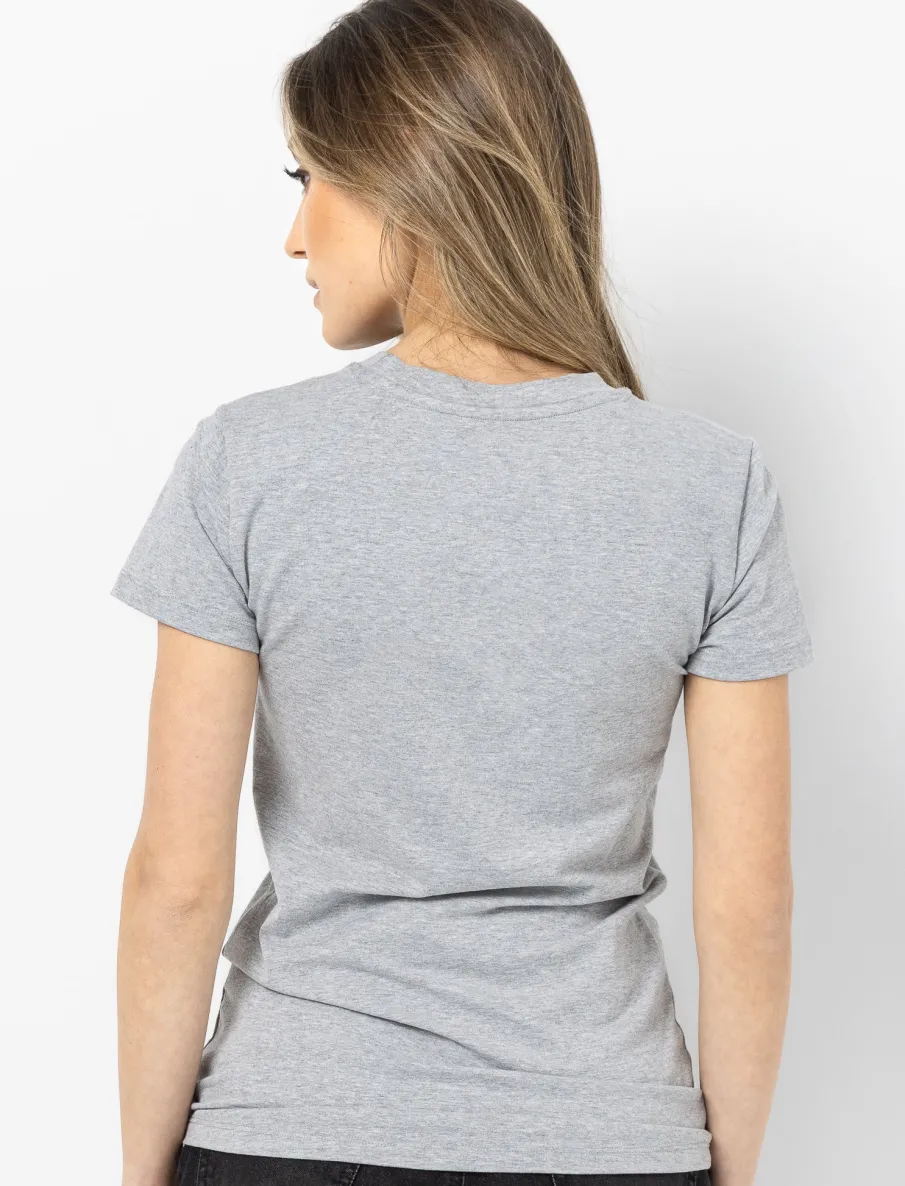 Fitted Crew-Neck T-Shirt