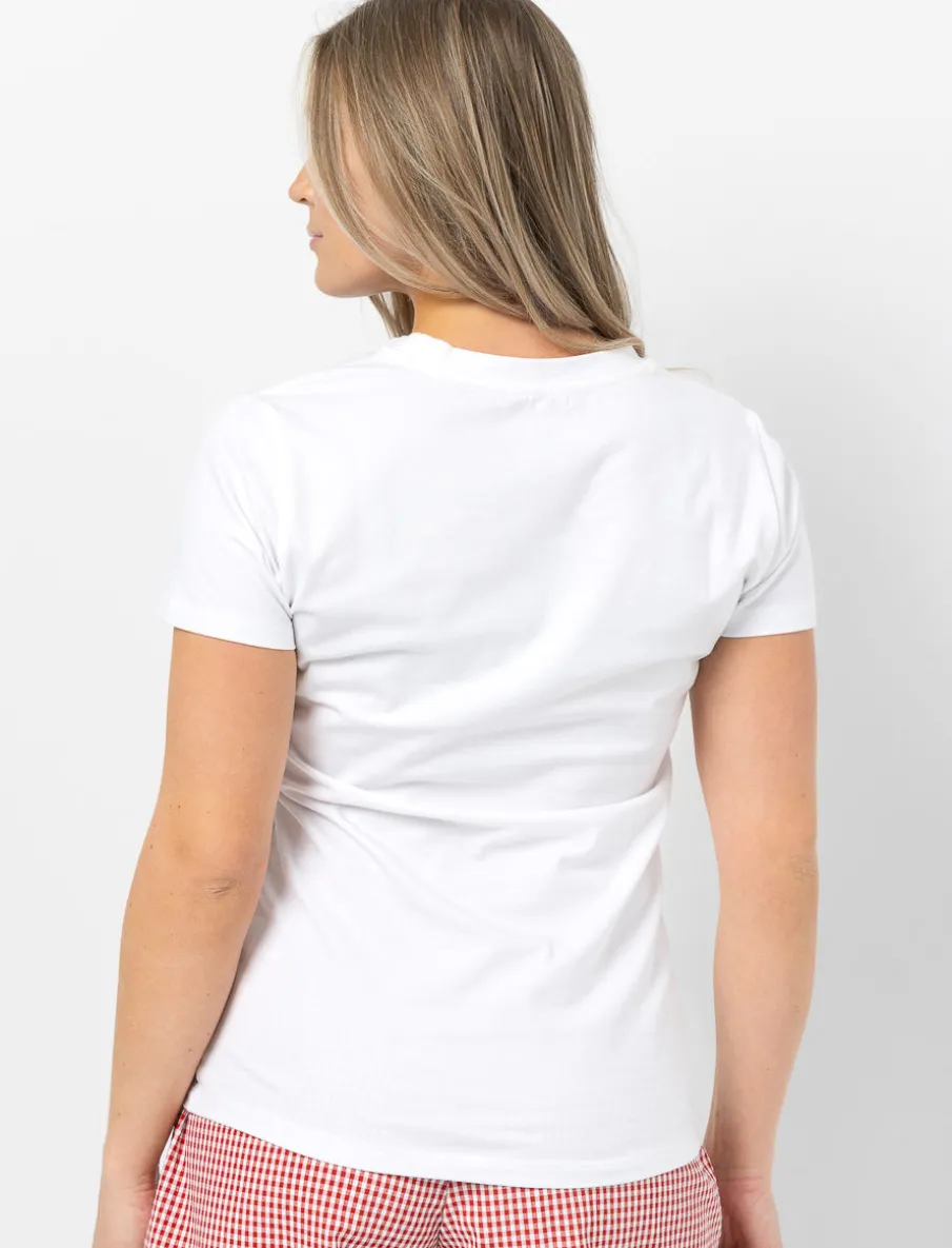 Fitted Crew-Neck T-Shirt