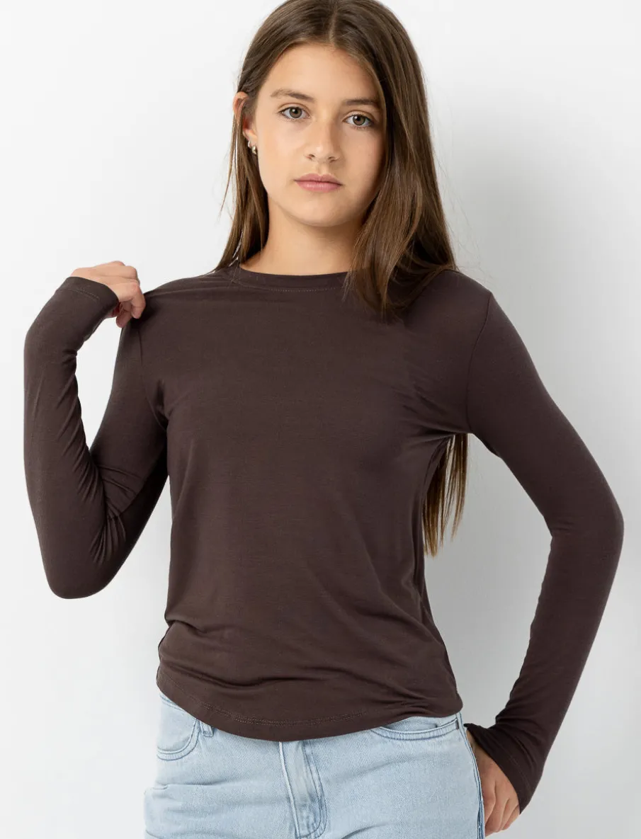 Fitted Long-sleeve T-shirt