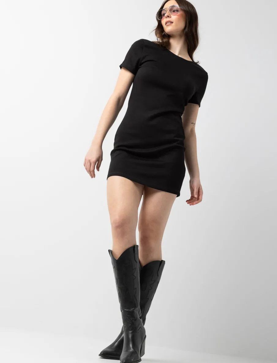 Fitted Open-back Dress