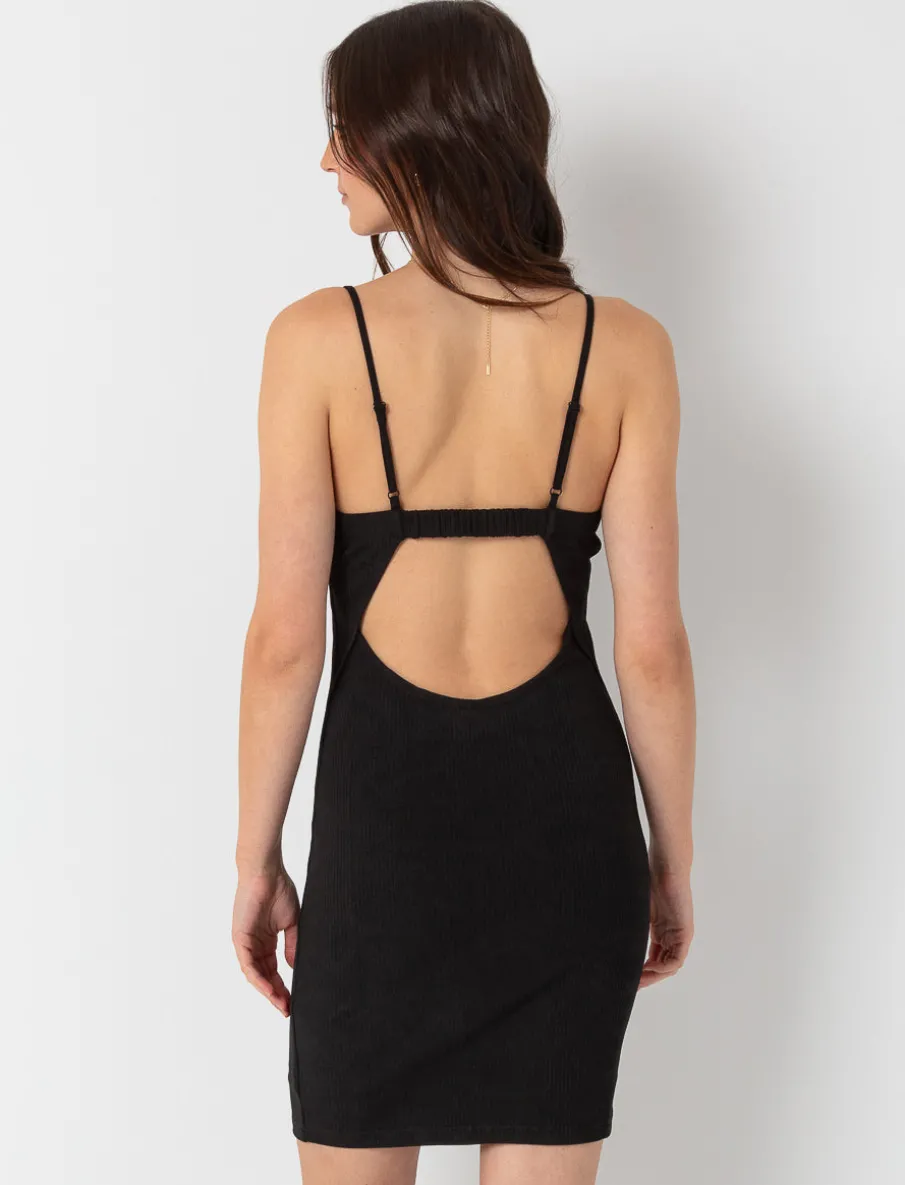 Fitted Open-Back Dress
