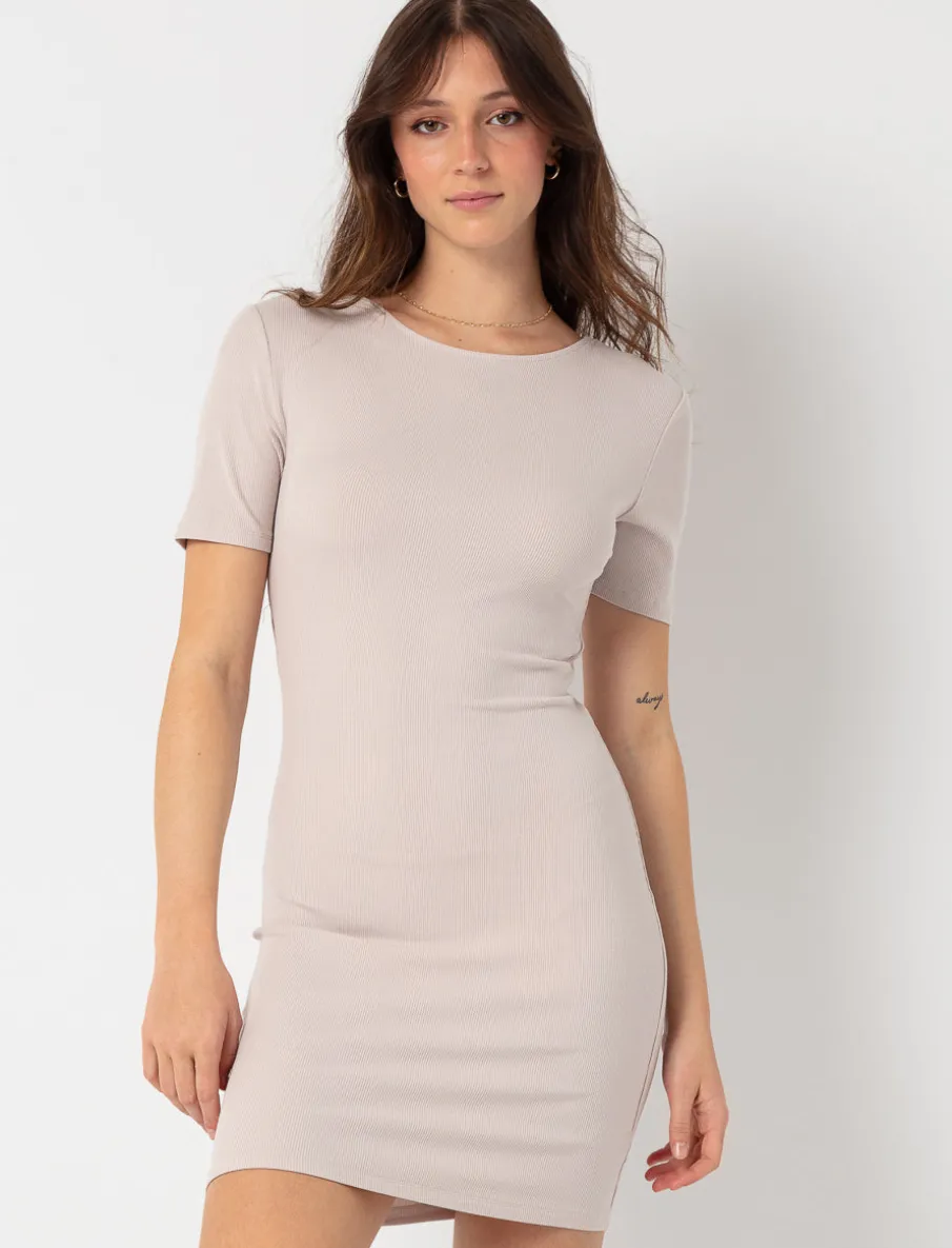 Fitted Open-back Dress