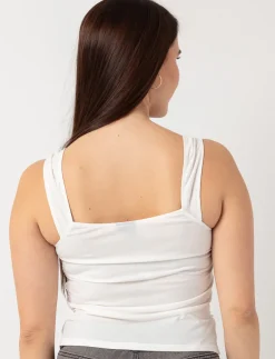 Fitted Ruched Tank Top