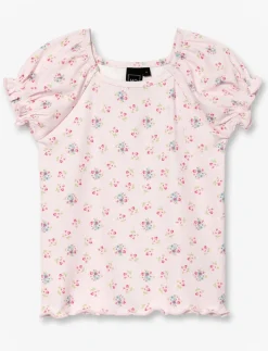 Fitted Scoop Neck T-Shirt - Little Girls