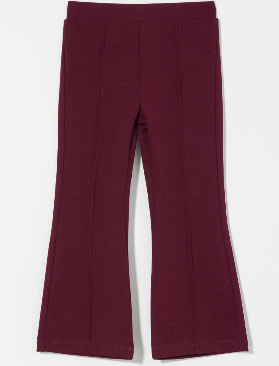 Flared Pants with Elastic Waistband - Little Girl