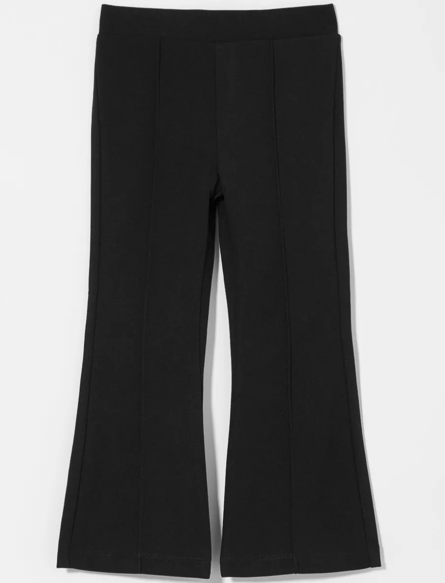 Flared Pants with Elastic Waistband - Little Girl