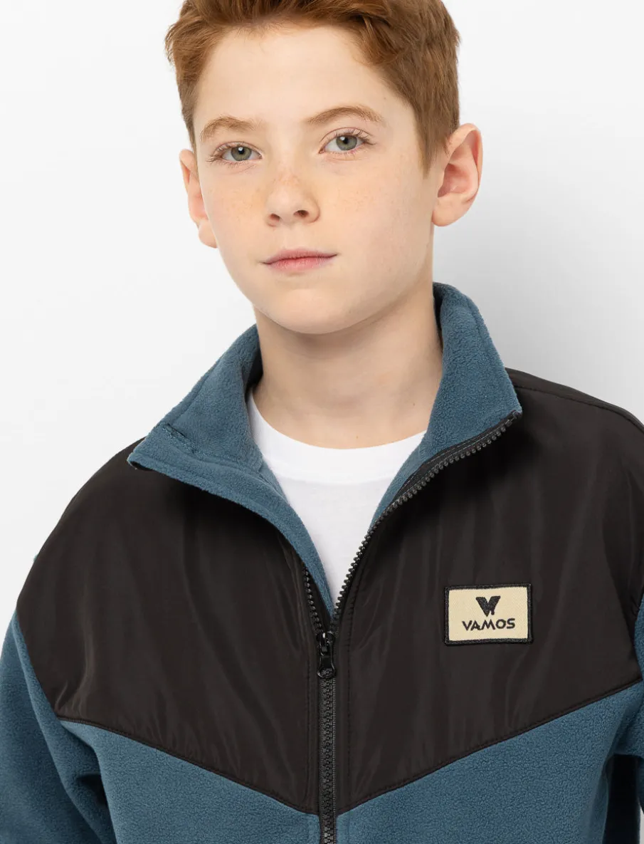 Fleece cardigan
