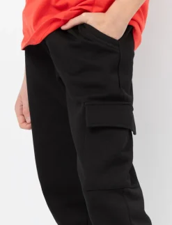 Fleece Cargo Jogger Pants