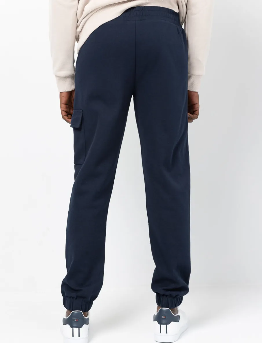 Fleece Cargo Jogger Pants