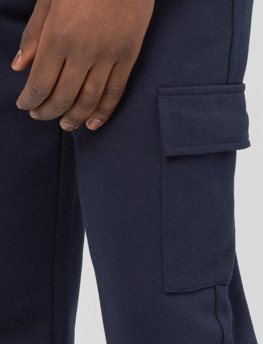 Fleece Cargo Jogger Pants