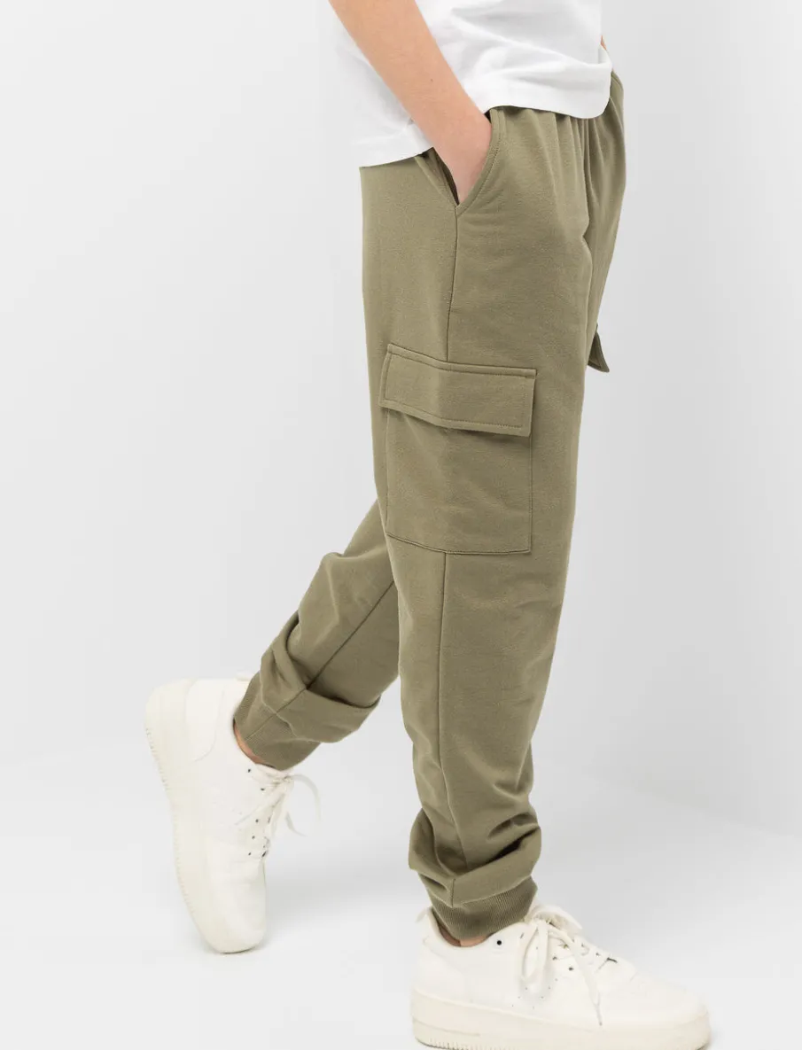 Fleece Cargo Joggers