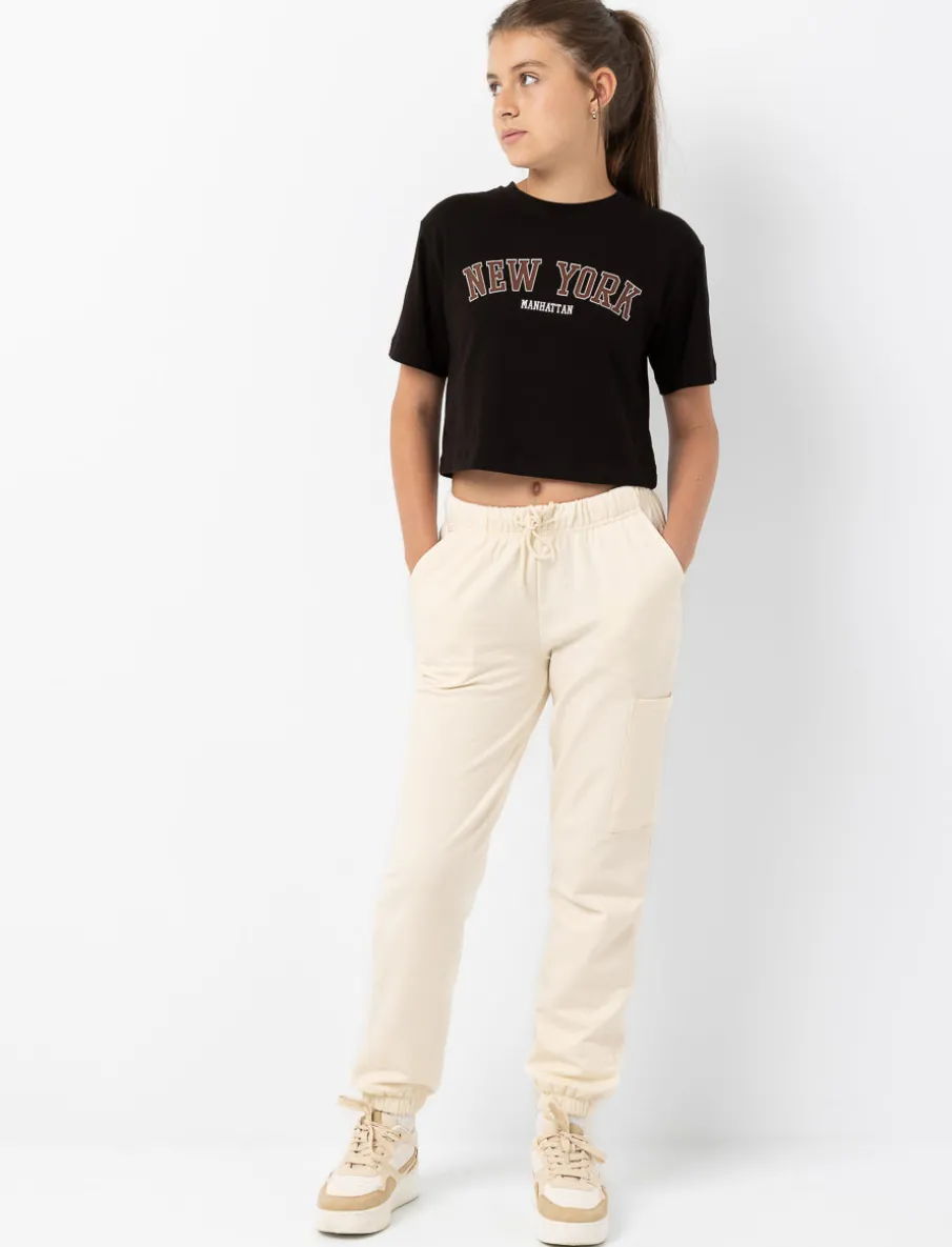Fleece Cargo Pants