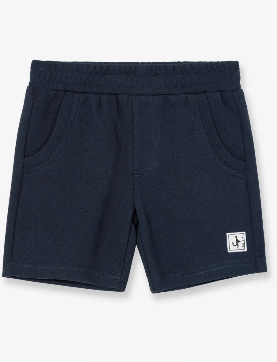 Fleece Elastic-waist Shorts - Little Boy