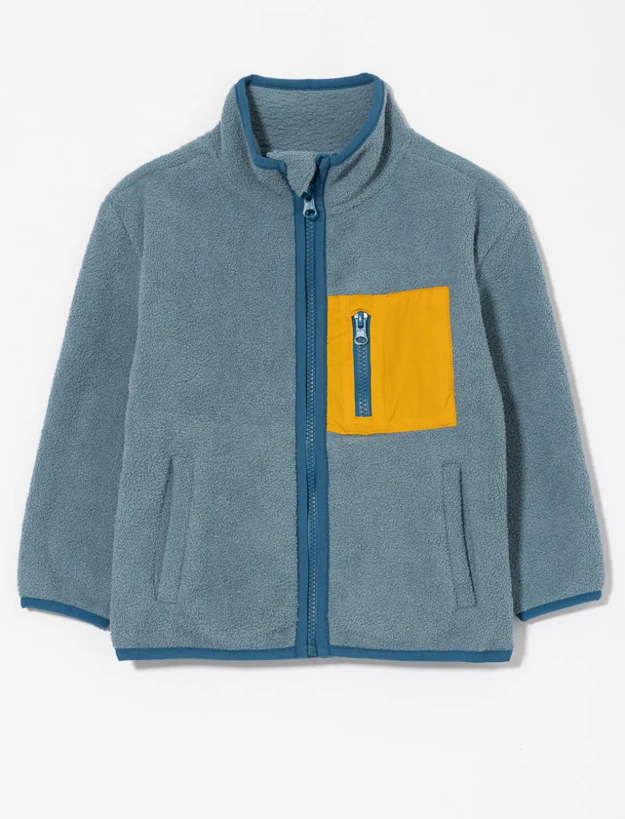 Fleece Mock-neck Jacket - Little Boy
