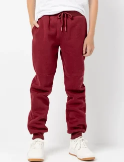 Fleece Pants with Elastic Waistband