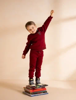 Fleece Pants with Elastic Waistband - Little Boy