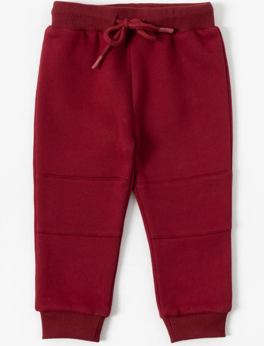 Fleece Pants with Elastic Waistband - Baby Boy