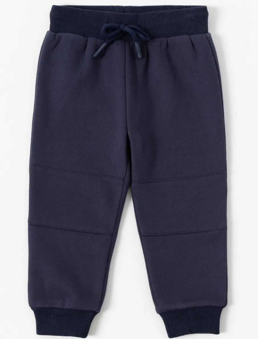 Fleece Pants with Elastic Waistband - Baby Boy