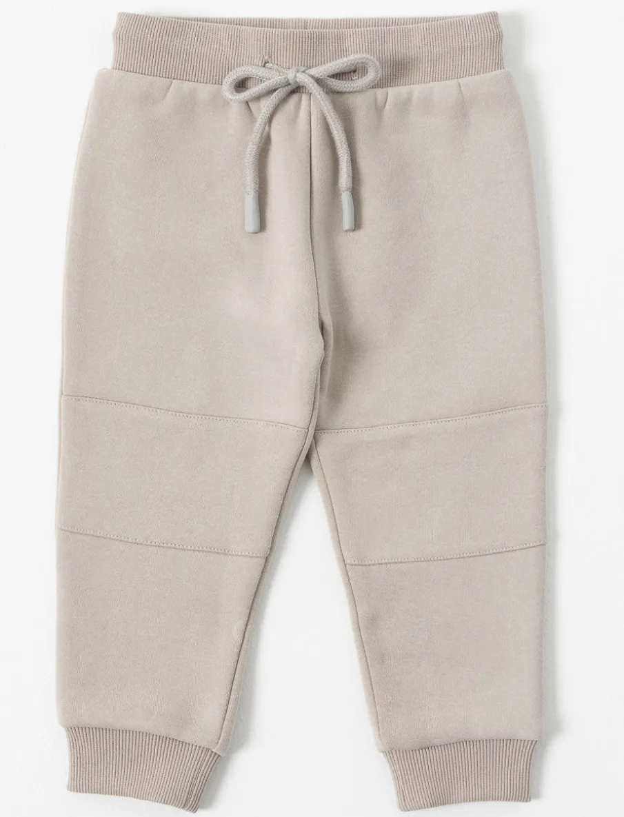 Fleece Pants with Elastic Waistband - Baby Boy