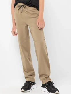 Fleece Pants with Elastic Waistband