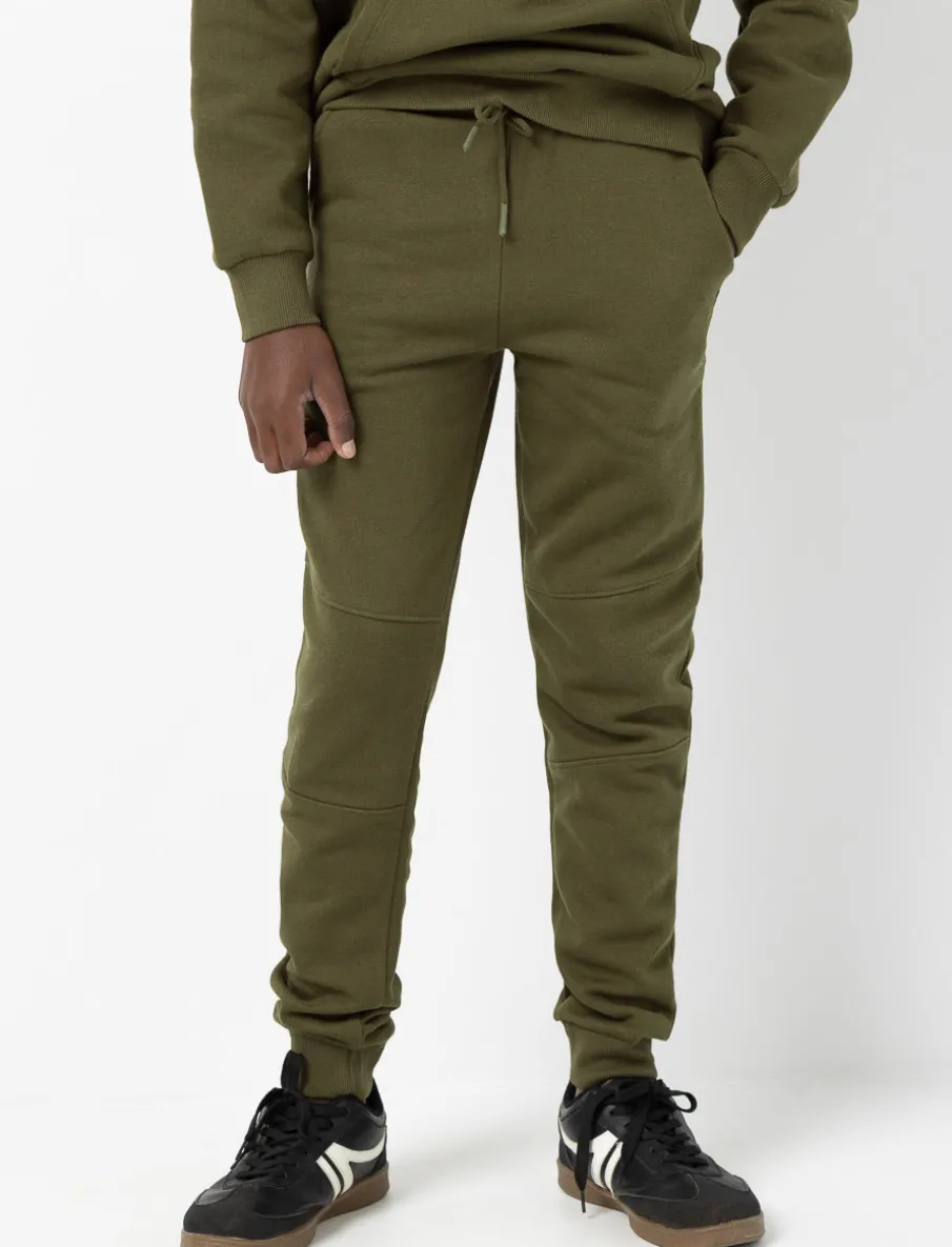 Fleece Pants with Elastic Waist