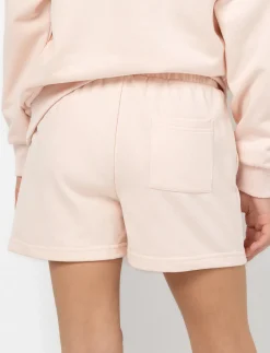 Fleece Shorts with Embroidery