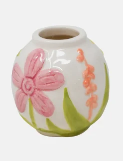Floral Ceramic Vase