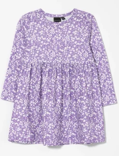 Floral Dress with Gathered Waist - Baby Girl