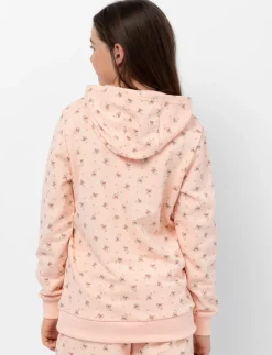Floral French Terry Hoodie