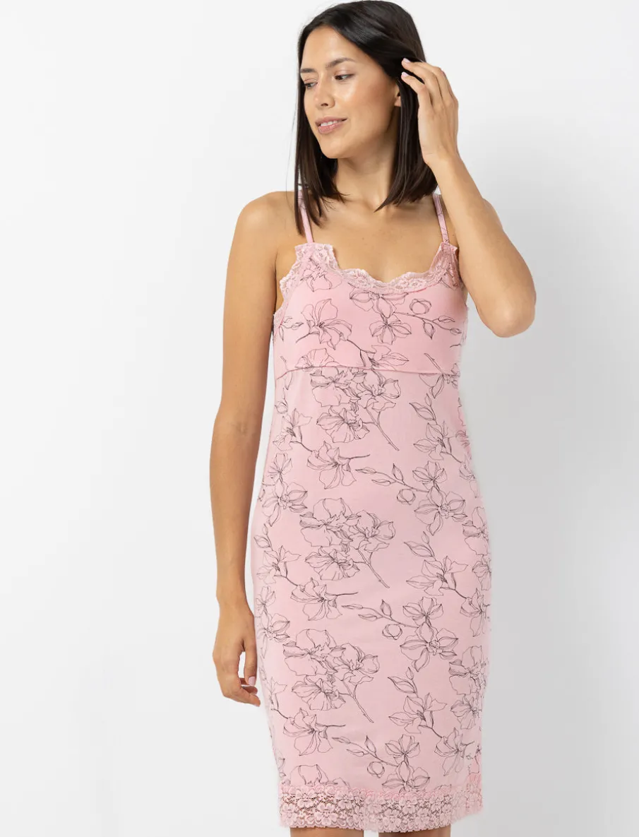 Floral Lace Nigthie