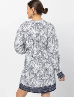 Floral Paisley Print Dress