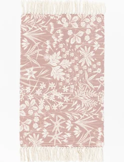 Floral Print Rug