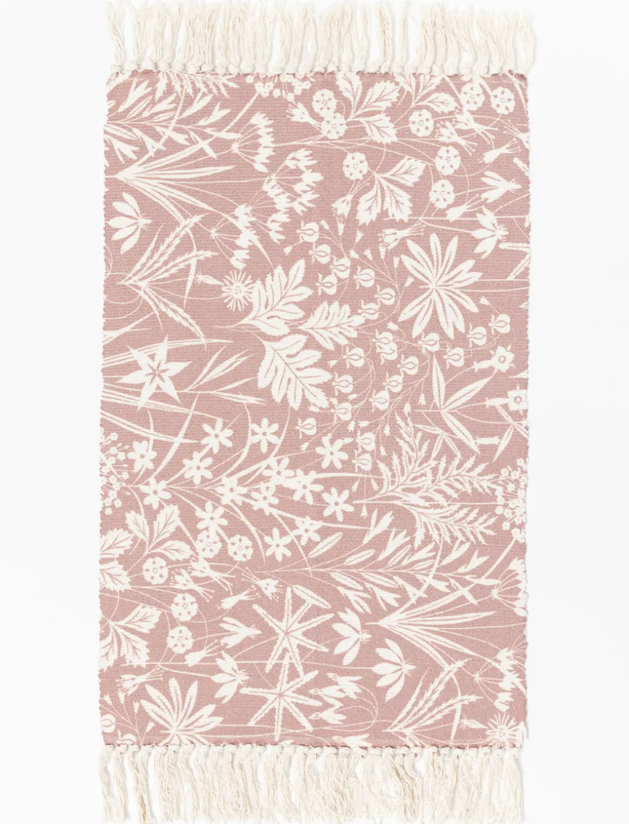 Floral Print Rug