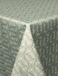 Floral Print Tablecloth - 52 x 70 in