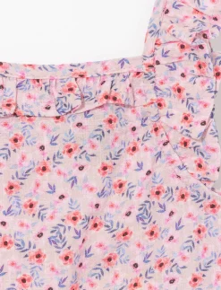 Floral Ruffle Romper