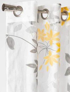 Floral Sheer Panel