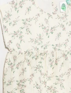 Floral Short-sleeve Dress