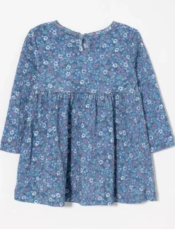 Floral Textured Dress - Baby Girl