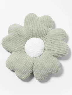 Flower-shaped Sherpa Cushion