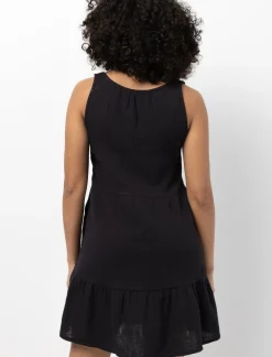 Flowy Cotton Gauze Dress