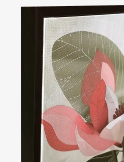 Framed Floral Canvas