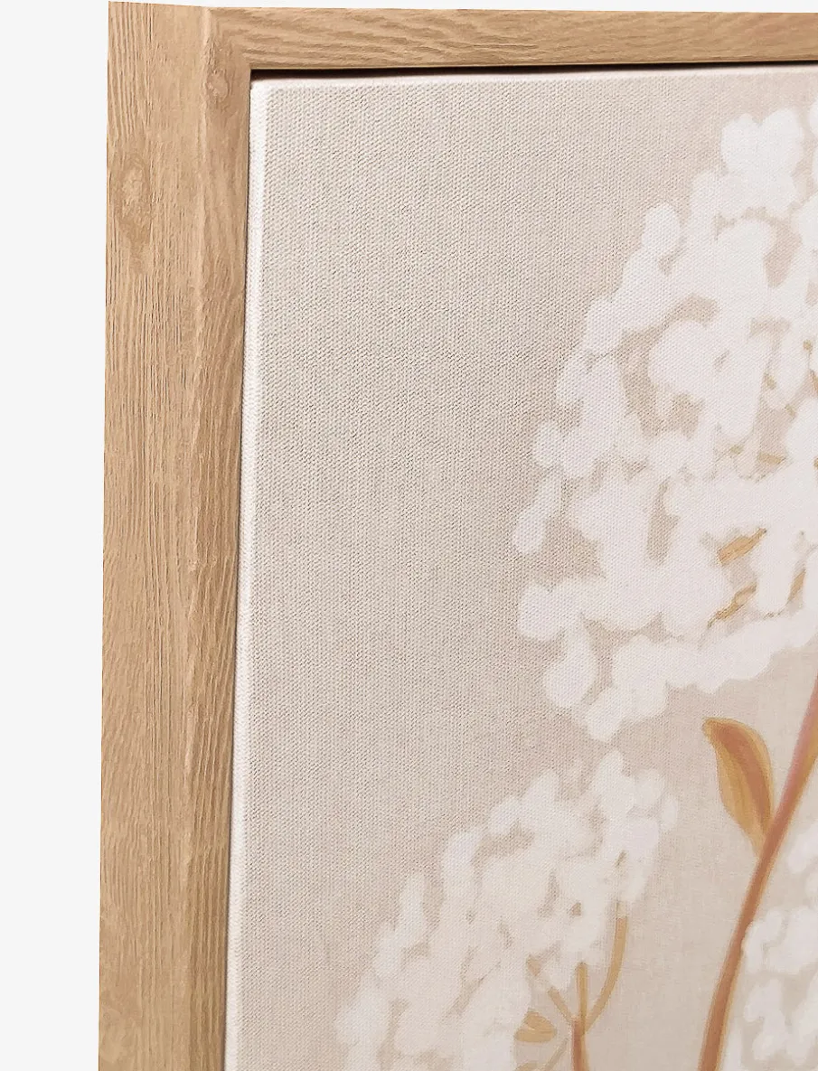 Framed Floral Canvas