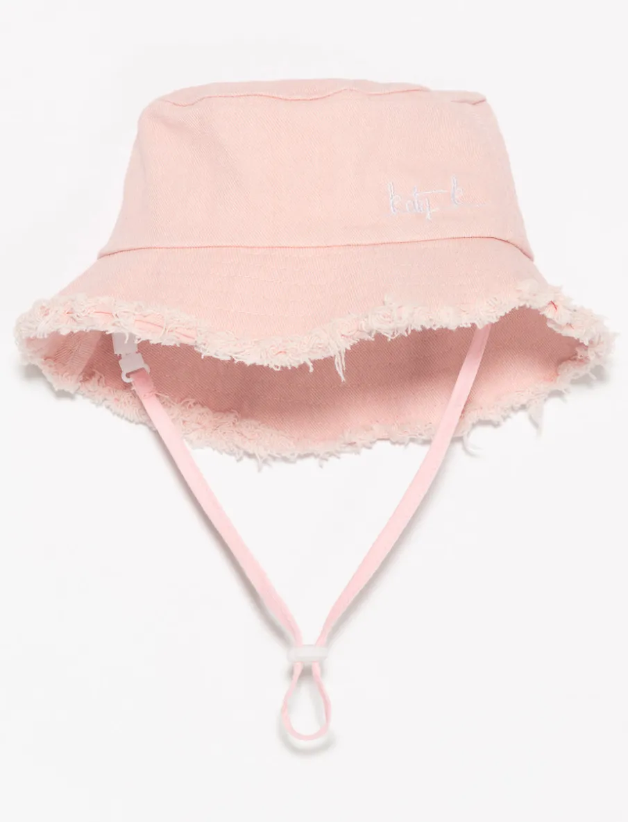 Frayed Buckle Hat