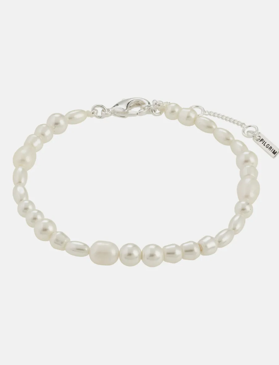 Freshwater Pearls and Glass Beads Bracelet