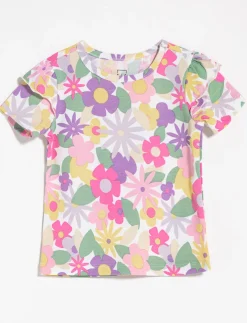 Frilled T-shirt