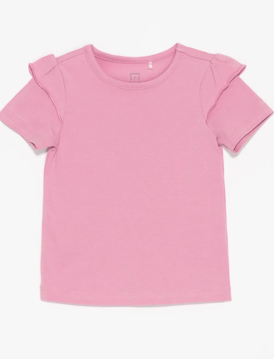 Frilled T-shirt