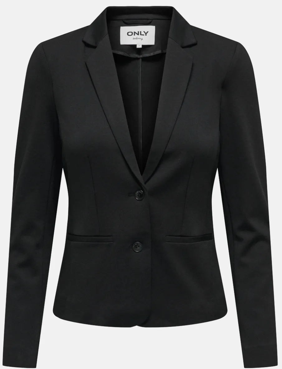 Front Pockets Blazer and Two-Button Closure