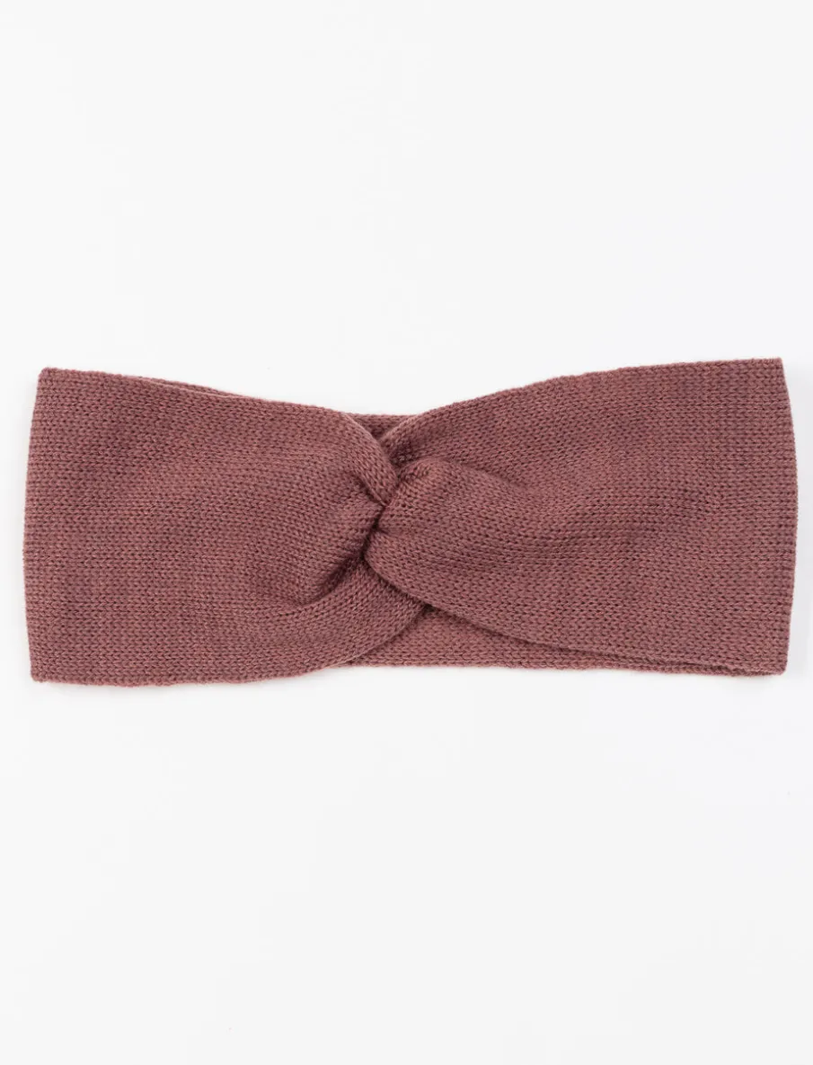 Front-tie Knit Headband - Teen