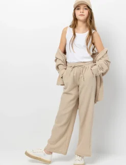 Gauze Casual Pants