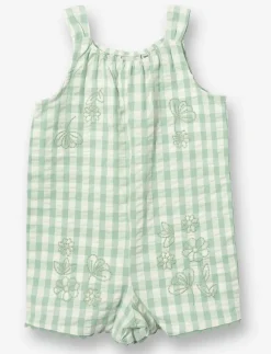 Gingham Romper